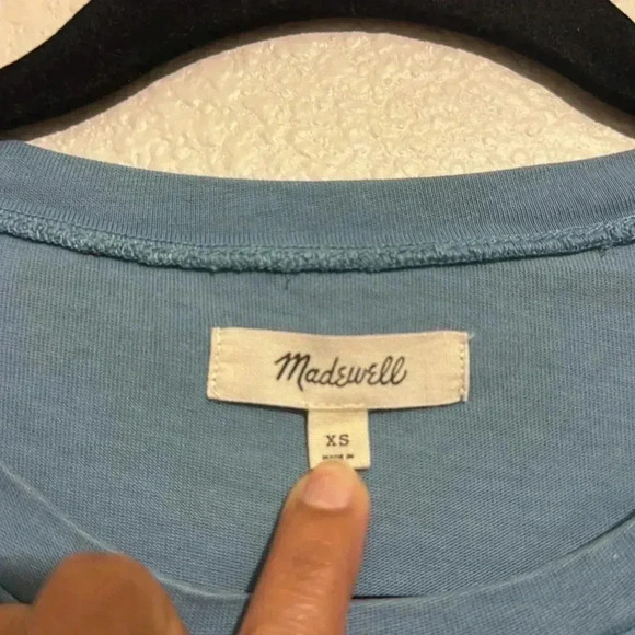 BUNDLE Madewell Side-Cinch Scrunched Muscle Tee - Picture 3 of 7